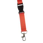Gepa shop promotional items sublimation lanyard red 10mm clip hook