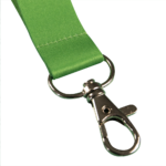 Gepa shop promotional items sublimation lanyard green 15mm buckle detail