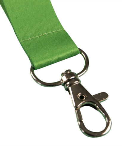 Gepa shop promotional items sublimation lanyard green 15mm buckle detail