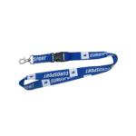 Gepa shop exclusive products screenprint lanyards blue caption