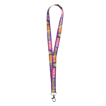 Gepa shop customized sublimation lanyard 25mm clip hook