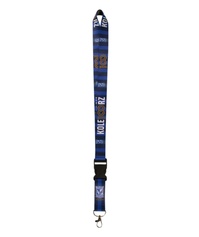 Gepa Shop Sublimation Lanyard 25mm Karabinerverbinder blau
