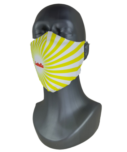 Gepa shop personalisierte Maske GFM1 gelb Beschriftung