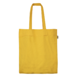 Gepa shop high quality cotton bag yellow Tokyo back without caption