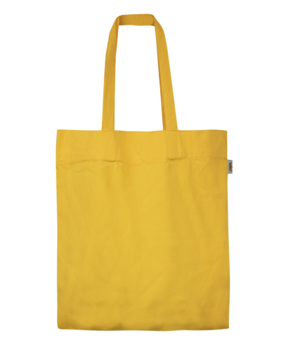 Gepa shop high quality cotton bag yellow Tokyo back without caption