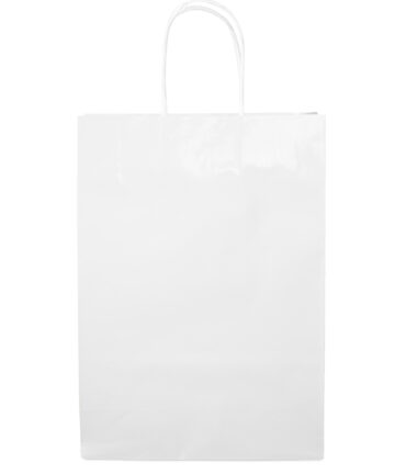 Gepa shop high quality paper bag white front
